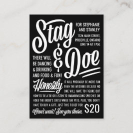 正直スタッグ&ドーチケット 名刺