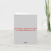 正直バレンタイン(敗北):カード シーズンカード (裏面)