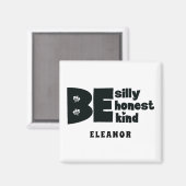 正直パーソナライズされたに間抜け親切で感動的す マグネット (正面/裏面)