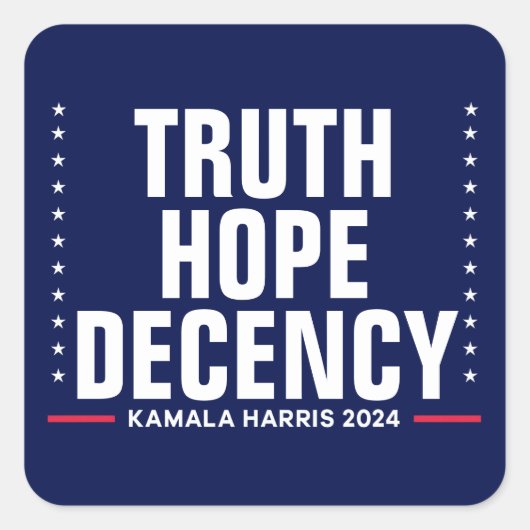 正直ホープ礼儀 | ハリスウォルズブルー スクエアシール (正面)