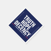 正直ホープ礼儀 | ハリスウォルズブルー スタンダードカクテルナプキン (角)