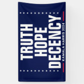 正直ホープ礼儀 | ハリスウォルズブルー 横断幕 (縦)