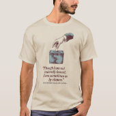 正直偶然：エレガントレトロ Tシャツ (正面)