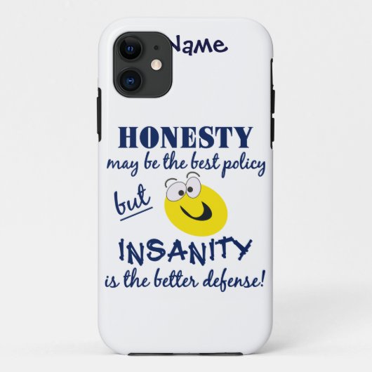 正直対精神病カスタム心症iPhone 5ケースメイト Case-Mate iPhoneケース (裏面)
