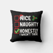 正直私いけなはクリスマスに行かなかった クッション (正面)