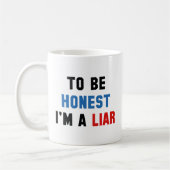 正直私は嘘つき コーヒーマグカップ (左)