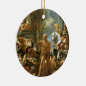 正直者を捜しているディオゲネスc.1650-55 (o セラミックオーナメント (右)