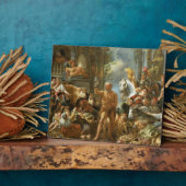 正直者を探しているDiogenes, c.1650-55 (o フォトプラーク (側面)