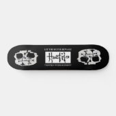 正直者Sk8板と感染する敵 スケートボード (横)