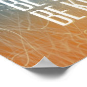 正直間抜けに – やる気を起こさせる引用文 ポスター (角)