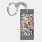 正直、武器エレガント騎士と剣 キーホルダー (正面左)