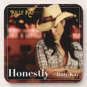 正直Billy Kay CDカバー飲料用コースター コースター (正面)