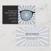 正確で汚い光線ガラス 名刺 (正面/裏面)