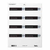 正確なガラスの出荷ラベル ラベル (フルシート)