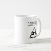 正確な角度で学ぶ数学の完璧さ コーヒーマグカップ (正面右)