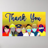 正社員に感謝 ポスター (正面)