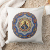 正統なアイコン神の教会の宗教 クッション (ブランケット)