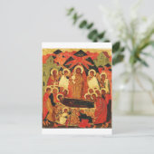 正統な神の母の崇拝 ポストカード (スタンド正面)