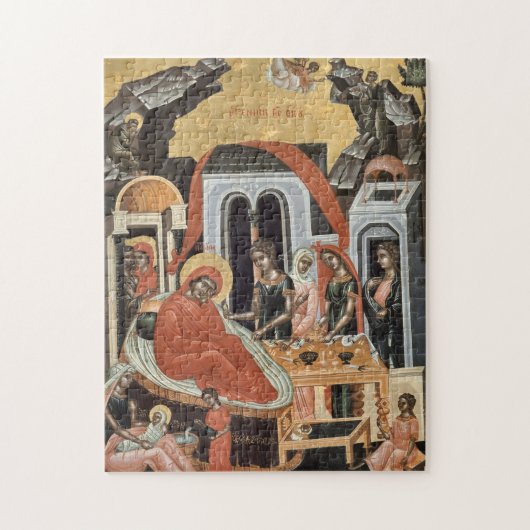 正統の神の母の出生 ジグソーパズル (縦)