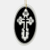 正統の~キリストは生まれます! 彼を賞賛して下さい! ~のオーナメント セラミックオーナメント (右)