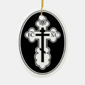 正統の~キリストは生まれます! 彼を賞賛して下さい! ~のオーナメント セラミックオーナメント (正面)