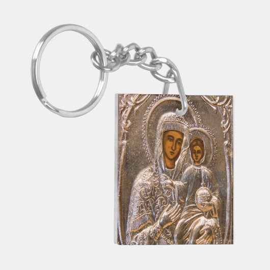 正統アイコン キーホルダー (正面左)