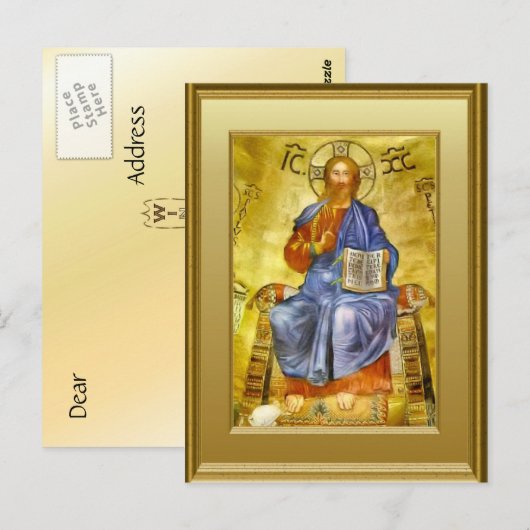 正統イコン ポストカード (正面/裏面)