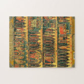 正統キリスト教のアイコンのカレンダー7月 ジグソーパズル (横)