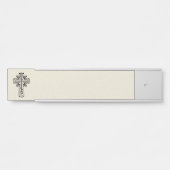 正統キリスト教十字架 サインプレート (正面)