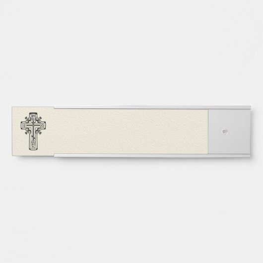 正統キリスト教十字架 サインプレート (正面)