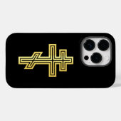 正統キリスト教十字架 Case-Mate iPhoneケース (裏面 (横))