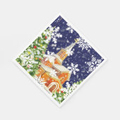 正統クリスマス スタンダードランチョンナプキン (角)