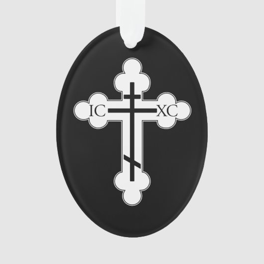 正統クロス オーナメント (正面)