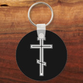正統クロス キーホルダー (正面)