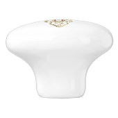 正統クロス セラミックノブ (側面)