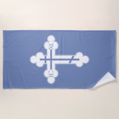 正統クロス ビーチタオル (正面)