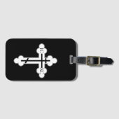 正統クロス ラゲッジタグ (正面横)