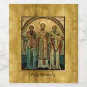 正統クロスlキリスト教l教会、住所 ワインラベル (シングルラベル)