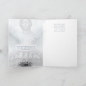 正統ロシアののクリスマスグリーティングカード シーズンカード (内部)