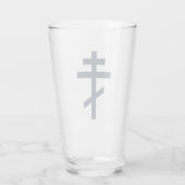 正統ロシアの十字 タンブラーグラス (裏面)