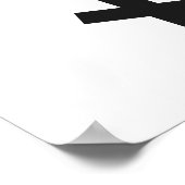 正統ロシアの十字 ポスター (角)