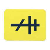 正統ロシアの十字 マグネット (横)