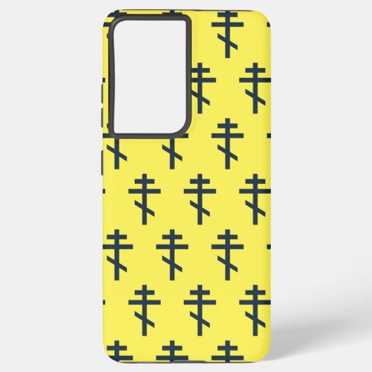正統ロシアの十字 SAMSUNG GALAXYケース (裏面)