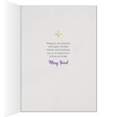 正統派キリスト教誕生日恵みカード (内側 (右))