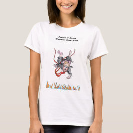 正義かカルマ Tシャツ