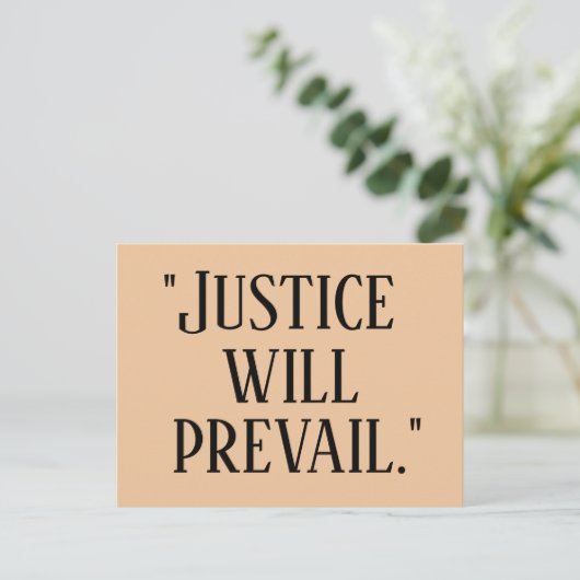 正義が勝つ ポストカード (スタンド正面)