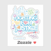 正義すごいのために戦うDCヒーローガールズ シール (シート)