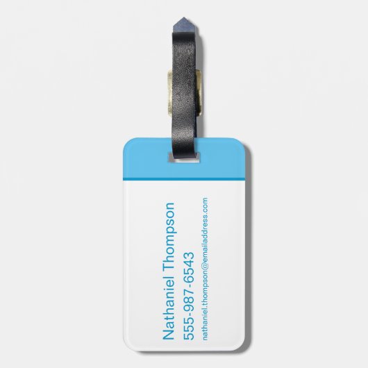 正義すごいのために戦うDCヒーローガールズ ラゲッジタグ (裏面縦)