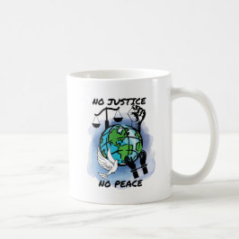 正義と平和 コーヒーマグカップ