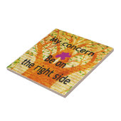 正義に根ざしたバオバブ ヴィンテージ パースペクティブ タイル (側面)